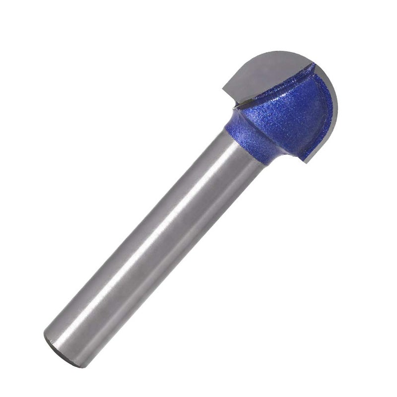Wolfride 4pcs Core Box Router Bit 1/4 Inch Shank Round Nose Cove Box Router Bits - Image 5